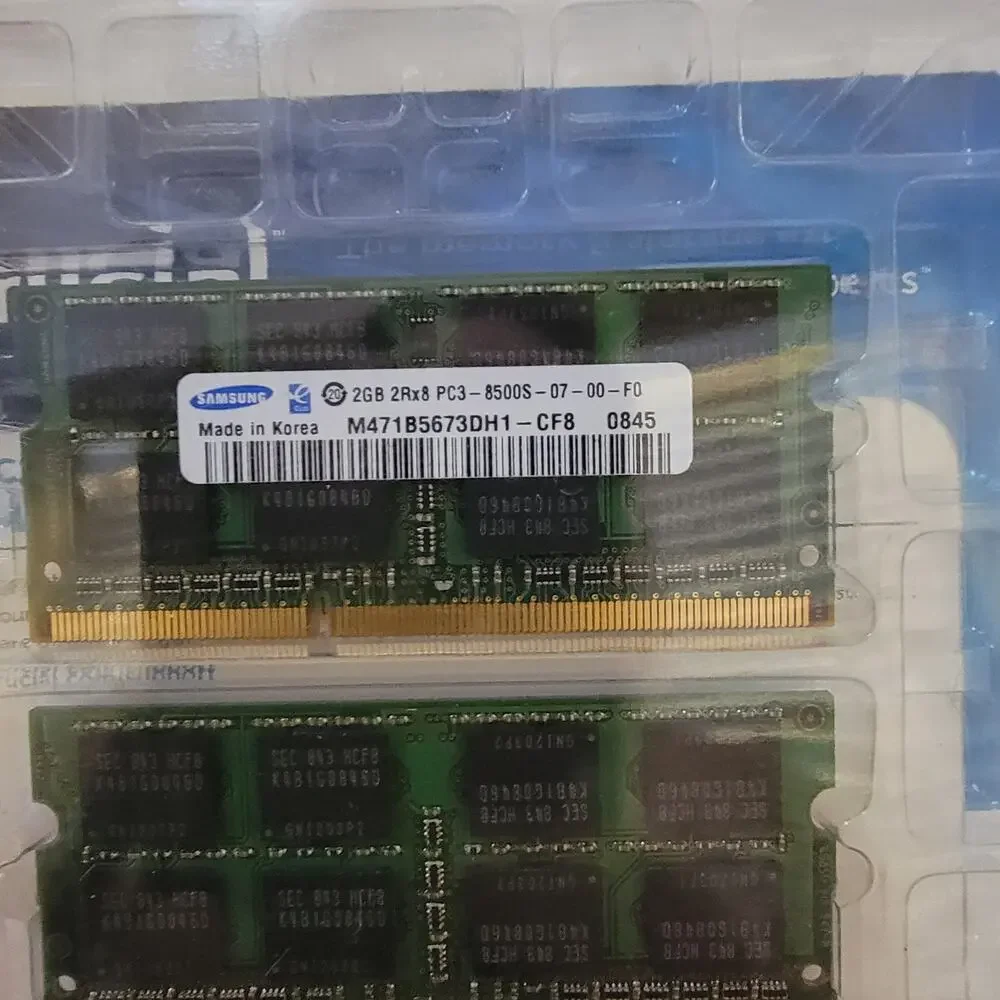 Samsung 4GB (2x2GB) DDR3 PC3-8500 SO-DIMM Laptop RAM M471B5673DH1-CF8 Module